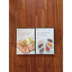 Lot Of 2 Everyday‎ Gourmet Making Great Meals Rediscover Lost Art Cook Culinary